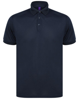 Polo Personnalisé Manche Courte avec liseré Homme 200 g/m² - Henbury H465 - Polo Personnalisé avec marquage broderie, flocage...