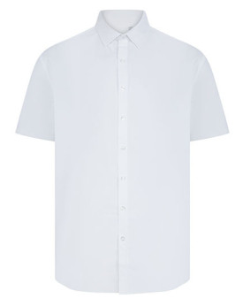 Chemise d'entreprise Personnalisée Manche Courte Homme 140 g/m² - Henbury H588 - Chemise d'entreprise Personnalisée avec marq...