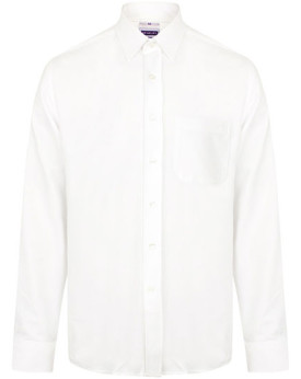 Chemise d'entreprise Personnalisée Manche Longue|Manchettes Duo 115 g/m² - Henbury H590 - Chemise d'entreprise Personnalisée ...