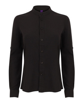 Chemise d'entreprise Personnalisée Enroulable|Manche Longue Duo 115 g/m² - Henbury H593 - Chemise d'entreprise Personnalisée ...