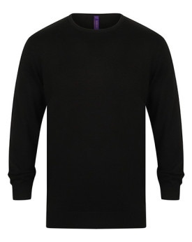 Sweat Personnalisé Manche Longue avec liseré Homme - Henbury H725 - Sweat Personnalisé avec marquage broderie, flocage ou imp...