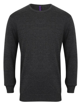 Sweat Personnalisé Manche Longue avec liseré Homme - Henbury H725 - Sweat Personnalisé avec marquage broderie, flocage ou imp...