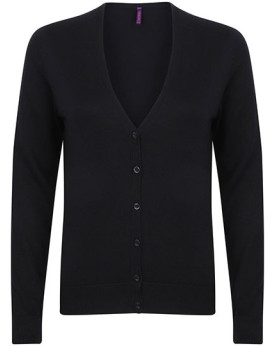 Gilets avec liseré Femme - Henbury H726 - Gilet avec marquage broderie, flocage ou impression. Grossiste vetements vierge à p...