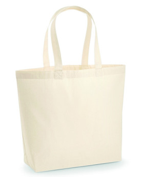 Bagagerie  Personnalisée      200 g/m² - Westford Mill WM225 Couleur:Natural Taille:35 x 39 x 13,5 cm