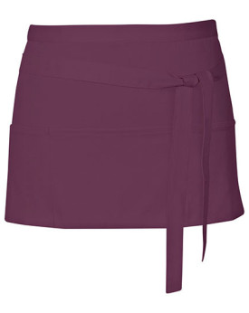 Vêtement restauration Personnalisé      200 g/m² - Link Kitchen Wear X983 Couleur:Aubergine (ca. Pantone 5115) Taille:60 x 30 cm