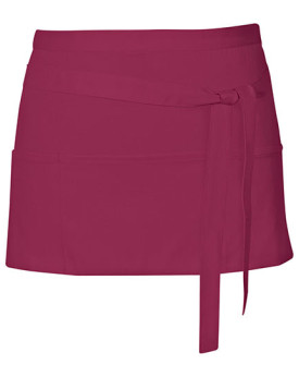 Vêtement restauration Personnalisé      200 g/m² - Link Kitchen Wear X983 Couleur:Burgundy (ca. Pantone 216) Taille:60 x 30 cm