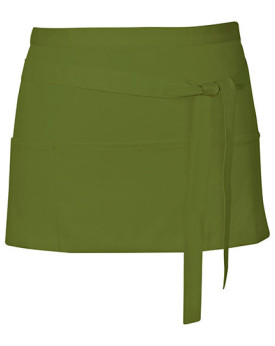 Vêtement restauration Personnalisé      200 g/m² - Link Kitchen Wear X983 Couleur:Olive (ca. Pantone 378) Taille:60 x 30 cm