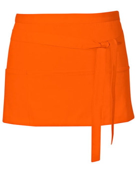 Vêtement restauration Personnalisé      200 g/m² - Link Kitchen Wear X983 Couleur:Orange (ca. Pantone 1655) Taille:60 x 30 cm
