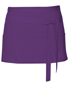 Vêtement restauration Personnalisé      200 g/m² - Link Kitchen Wear X983 Couleur:Purple (ca. Pantone 269) Taille:60 x 30 cm