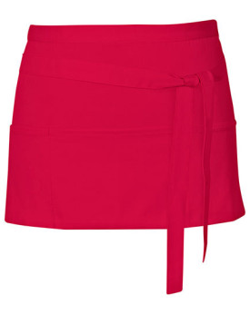 Vêtement restauration Personnalisé      200 g/m² - Link Kitchen Wear X983 Couleur:Red (ca. Pantone 200) Taille:60 x 30 cm