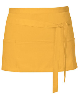 Vêtement restauration Personnalisé      200 g/m² - Link Kitchen Wear X983 Couleur:Sunflower (ca. Pantone 136c) Taille:60 x 30 cm