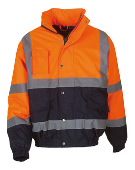 Veste Personnalisée avec liseré Homme 190 g/m² - YOKO HVP218 - Vêtement de travail Personnalisé avec marquage broderie, floca...