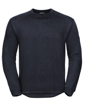 Sweat Personnalisé Manche Longue avec liseré Homme 300 g/m² - Russell R-013M-0 - Sweat Personnalisé avec marquage broderie, f...