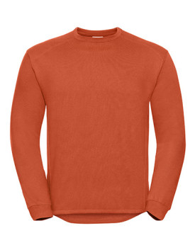 Sweat Personnalisé Manche Longue avec liseré Homme 300 g/m² - Russell R-013M-0 - Sweat Personnalisé avec marquage broderie, f...