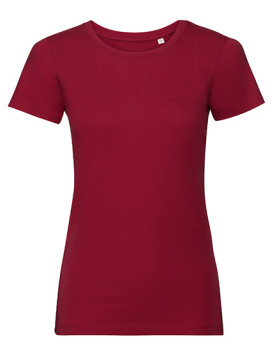 Tee shirt Personnalisé Manche Courte Duo 160 g/m² - Russell Pure Organic R-108F-0 - Veste Personnalisée avec marquage broderi...