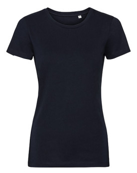 Tee shirt Personnalisé Manche Courte Duo 160 g/m² - Russell Pure Organic R-108F-0 - Veste Personnalisée avec marquage broderi...
