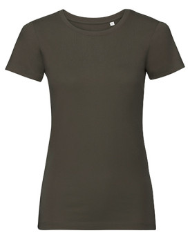 Tee shirt Personnalisé Manche Courte Duo 160 g/m² - Russell Pure Organic R-108F-0 - Veste Personnalisée avec marquage broderi...