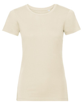 Tee shirt Personnalisé Manche Courte Duo 160 g/m² - Russell Pure Organic R-108F-0 - Veste Personnalisée avec marquage broderi...