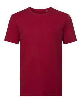Tee shirt Personnalisé Manche Courte Duo 160 g/m² - Russell Pure Organic R-108M-0 - Veste Personnalisée avec marquage broderi...