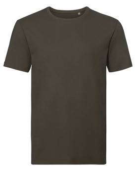 Tee shirt Personnalisé Manche Courte Duo 160 g/m² - Russell Pure Organic R-108M-0 - Veste Personnalisée avec marquage broderi...