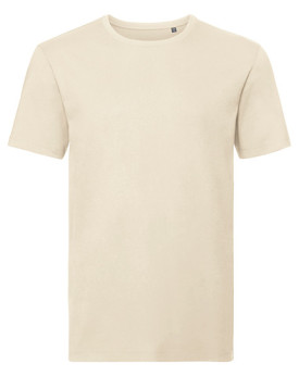 Tee shirt Personnalisé Manche Courte Duo 160 g/m² - Russell Pure Organic R-108M-0 - Veste Personnalisée avec marquage broderi...