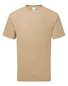 Tee shirt Personnalisé Manche Courte Homme 180 g/m² (White: 175 g/m²) - Russell R-180M-0 - Tee shirt Personnalisé avec marqua...