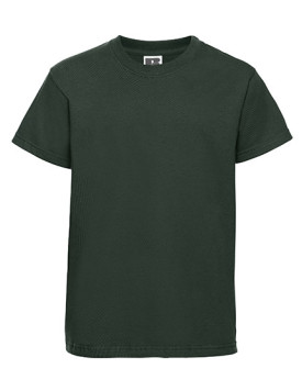 Tee shirt Personnalisé Manche Courte Enfant 100% coton 180 g/m² (White: 175 g/m²) - Russell R-180B-0 - Vêtements Enfant Perso...