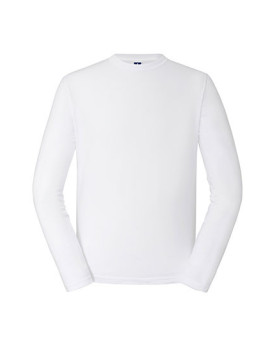 Tee shirt Personnalisé Manche Longue Unisexe 100% coton 180 g/m² (White: 175 g/m²) - Russell R-180L-0 - Tee shirt Personnalis...