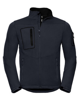 Veste Personnalisée Manche Longue avec liseré Duo 250 g/m² - Russell R-520M-0 - Veste Personnalisée avec marquage broderie, f...