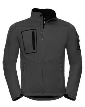 Veste Personnalisée Manche Longue avec liseré Duo 250 g/m² - Russell R-520M-0 - Veste Personnalisée avec marquage broderie, f...