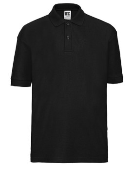 Polo Personnalisé Manche Courte Enfant 215 g/m² (White: 210 g/m²) - Russell R-539B-0 - Vêtements Enfant Personnalisés avec ma...
