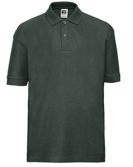 Polo Personnalisé Manche Courte Enfant 215 g/m² (White: 210 g/m²) - Russell R-539B-0 - Vêtements Enfant Personnalisés avec ma...