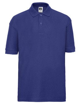 Polo Personnalisé Manche Courte Enfant 215 g/m² (White: 210 g/m²) - Russell R-539B-0 - Vêtements Enfant Personnalisés avec ma...