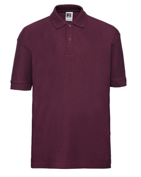 Polo Personnalisé Manche Courte Enfant 215 g/m² (White: 210 g/m²) - Russell R-539B-0 - Vêtements Enfant Personnalisés avec ma...