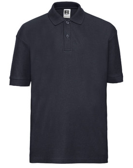 Polo Personnalisé Manche Courte Enfant 215 g/m² (White: 210 g/m²) - Russell R-539B-0 - Vêtements Enfant Personnalisés avec ma...