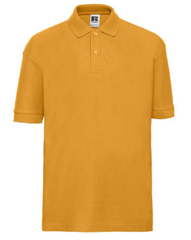 Polo Personnalisé Manche Courte Enfant 215 g/m² (White: 210 g/m²) - Russell R-539B-0 - Vêtements Enfant Personnalisés avec ma...