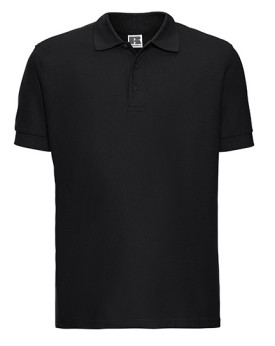 Polo Personnalisé Manche Courte avec liseré Duo 100% coton 215 g/m² (White: 210 g/m²) - Russell R-577M-0 - Polo Personnalisé ...
