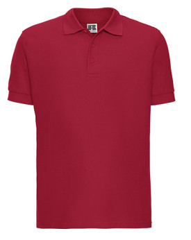Polo Personnalisé Manche Courte avec liseré Duo 100% coton 215 g/m² (White: 210 g/m²) - Russell R-577M-0 - Polo Personnalisé ...