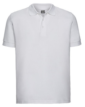Polo Personnalisé Manche Courte avec liseré Duo 100% coton 215 g/m² (White: 210 g/m²) - Russell R-577M-0 - Polo Personnalisé ...