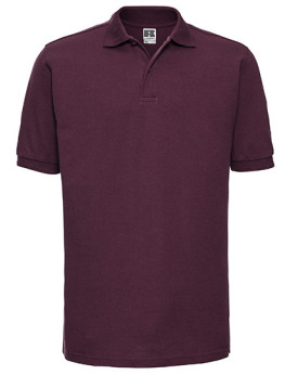 Polo Personnalisé Manche Courte avec liseré Homme 215 g/m² (White: 210 g/m²) - Russell R-599M-0 - Polo Personnalisé avec marq...