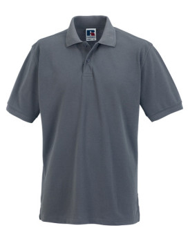 Polo Personnalisé Manche Courte avec liseré Homme 215 g/m² (White: 210 g/m²) - Russell R-599M-0 - Polo Personnalisé avec marq...