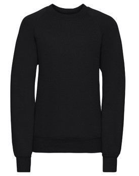 Sweat Personnalisé Manche Longue avec liseré Enfant 295 g/m² - Russell R-762B-0 - Vêtements Enfant Personnalisés avec marquag...