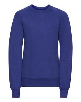 Sweat Personnalisé Manche Longue avec liseré Enfant 295 g/m² - Russell R-762B-0 - Vêtements Enfant Personnalisés avec marquag...