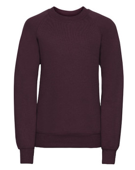Sweat Personnalisé Manche Longue avec liseré Enfant 295 g/m² - Russell R-762B-0 - Vêtements Enfant Personnalisés avec marquag...