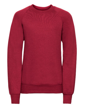 Sweat Personnalisé Manche Longue avec liseré Enfant 295 g/m² - Russell R-762B-0 - Vêtements Enfant Personnalisés avec marquag...