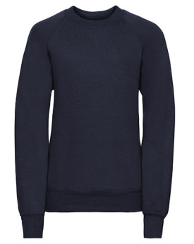Sweat Personnalisé Manche Longue avec liseré Enfant 295 g/m² - Russell R-762B-0 - Vêtements Enfant Personnalisés avec marquag...