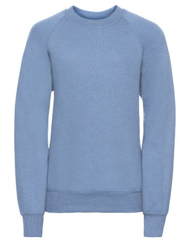 Sweat Personnalisé Manche Longue avec liseré Enfant 295 g/m² - Russell R-762B-0 - Vêtements Enfant Personnalisés avec marquag...