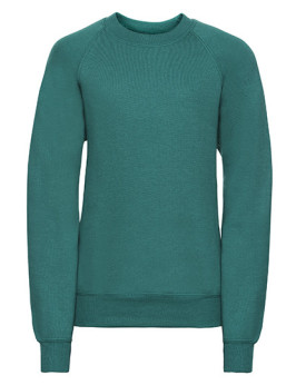 Sweat Personnalisé Manche Longue avec liseré Enfant 295 g/m² - Russell R-762B-0 - Vêtements Enfant Personnalisés avec marquag...