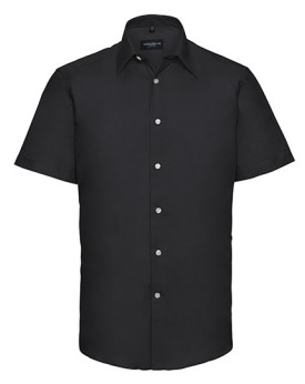 Chemise d'entreprise Personnalisée Manche Courte Duo 135 g/m² (White: 130 g/m²) - Russell Collection R-923M-0 - Chemise d'ent...