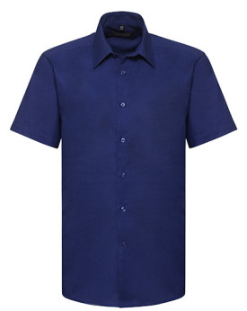Chemise d'entreprise Personnalisée Manche Courte Duo 135 g/m² (White: 130 g/m²) - Russell Collection R-923M-0 - Chemise d'ent...